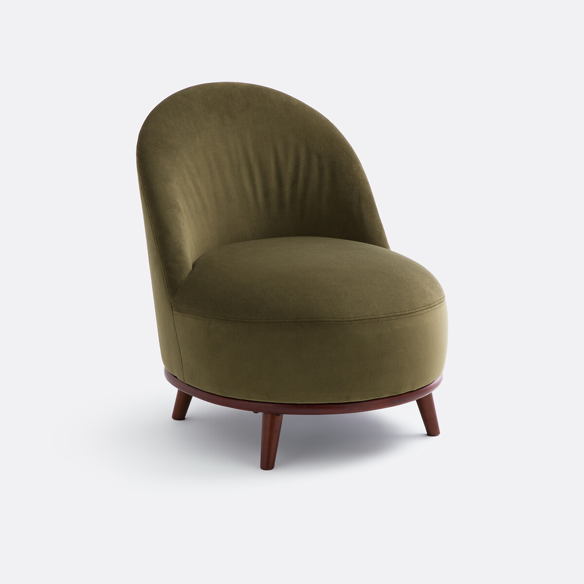 LA REDOUTE INTERIORS<br>Poltrona de veludo Luly