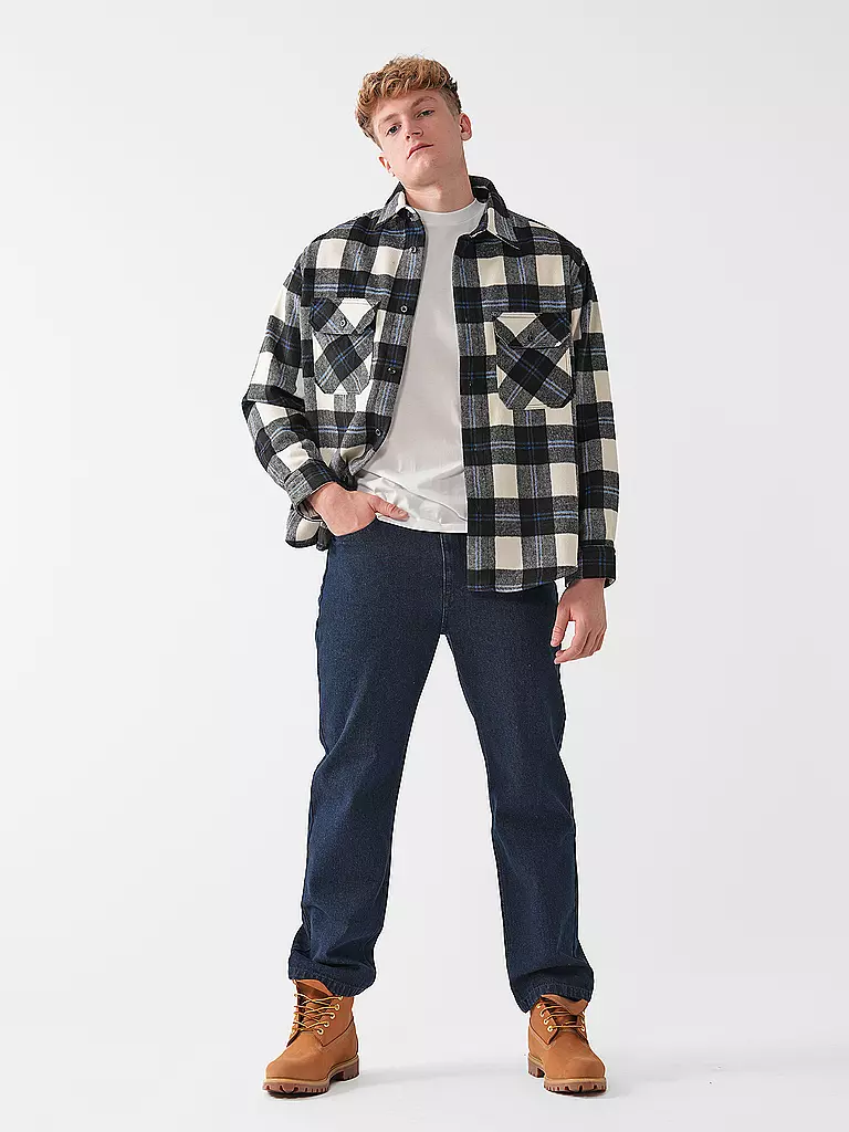 HUGO Overshirt EBOLT  schwarz