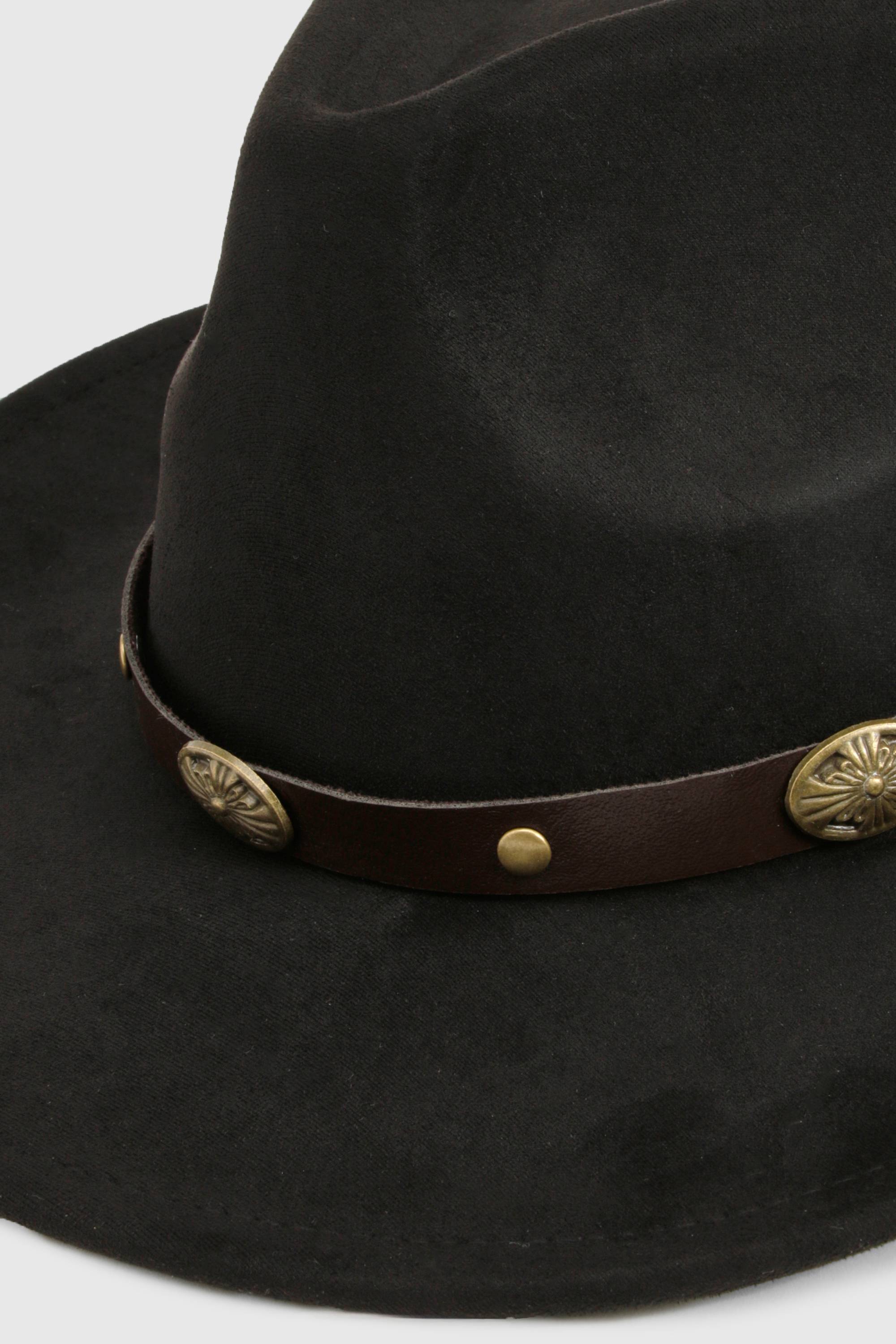 boohoo Western Trim Cowboy Hat
