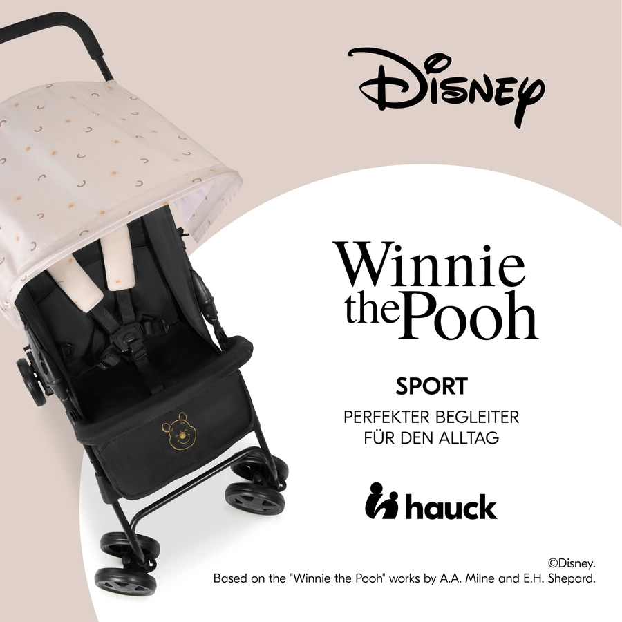 hauck Buggy Sport Pooh Rainbow Beige