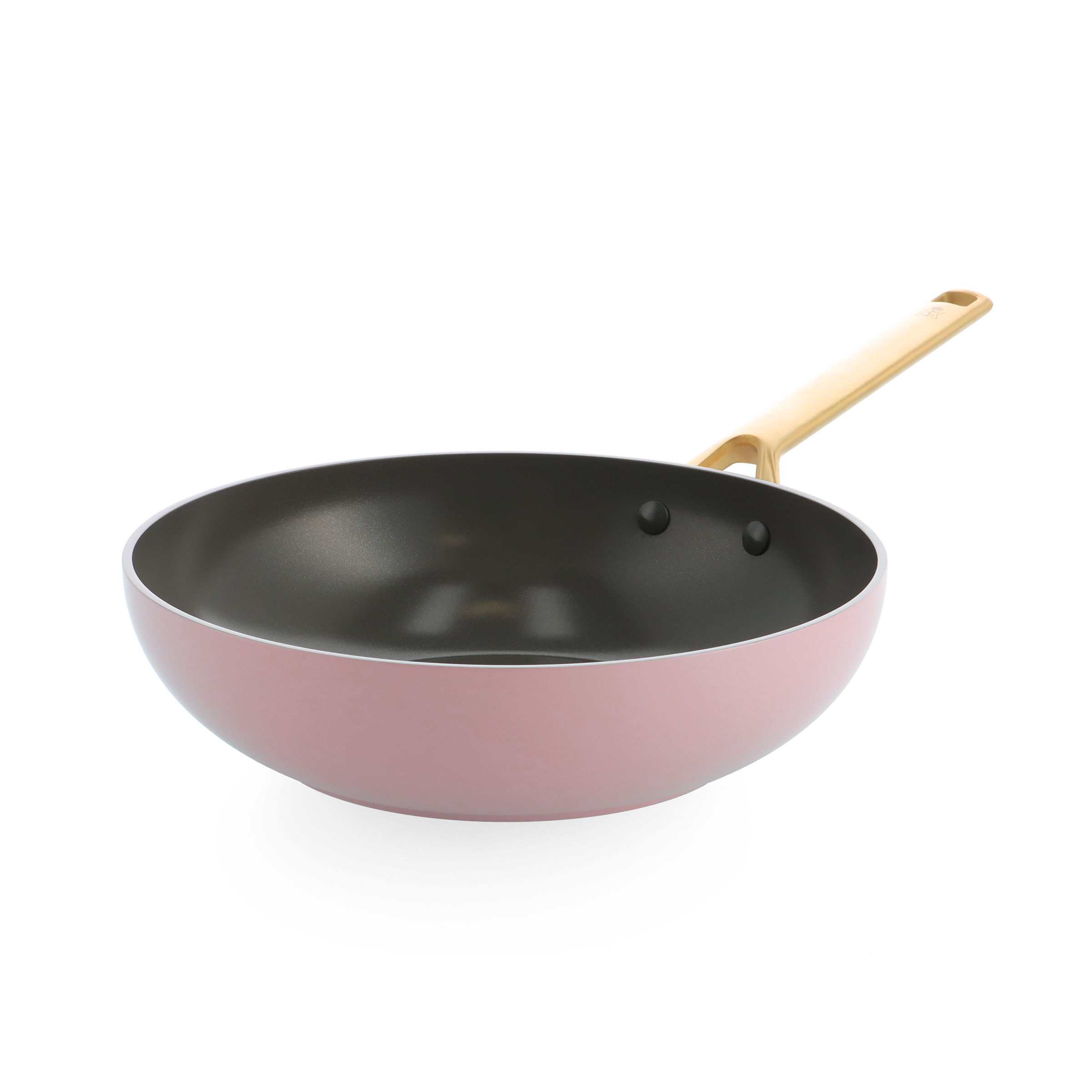 Sublime Blush Pink Wok 28cm