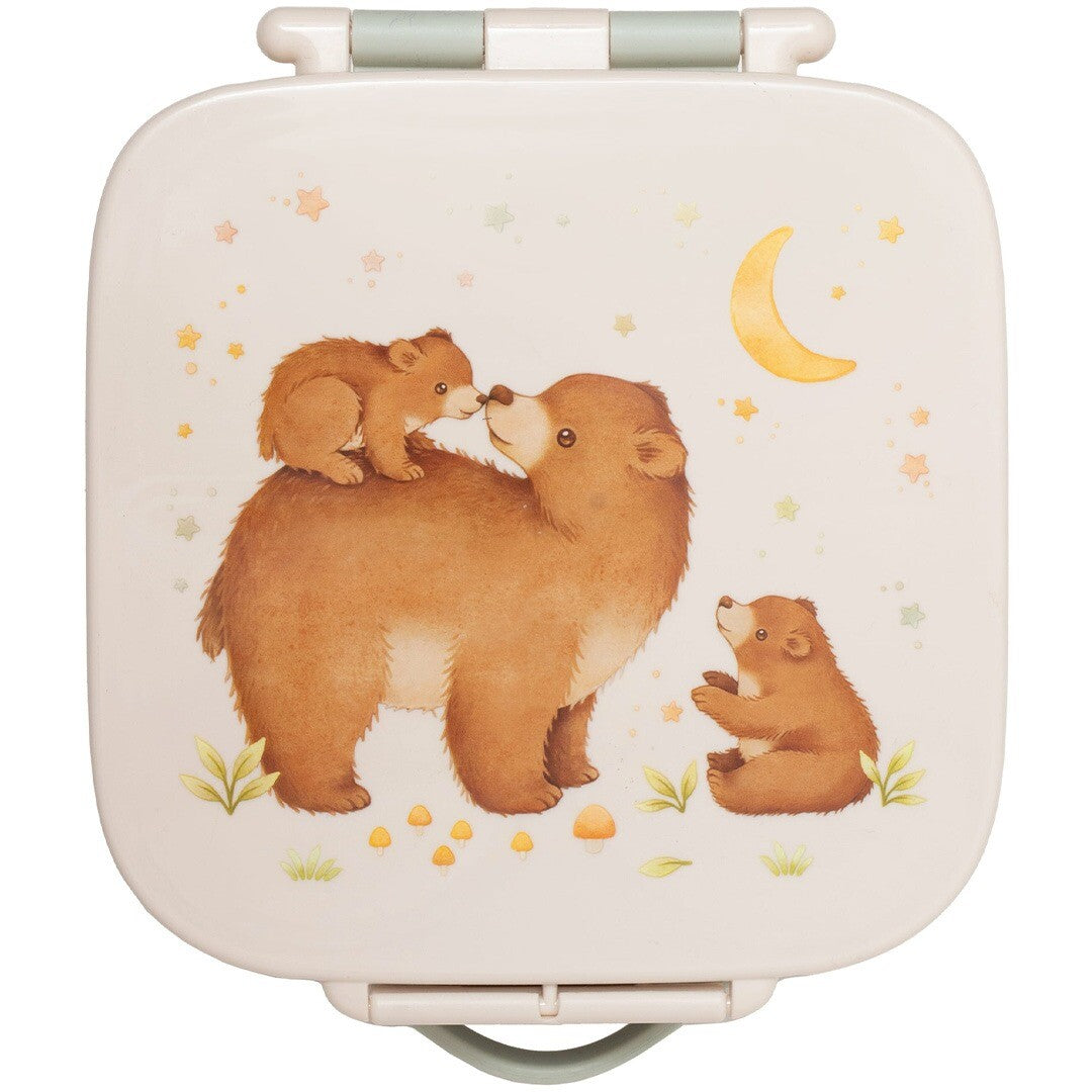 Petit monkey bento broodtrommel - bears and stars