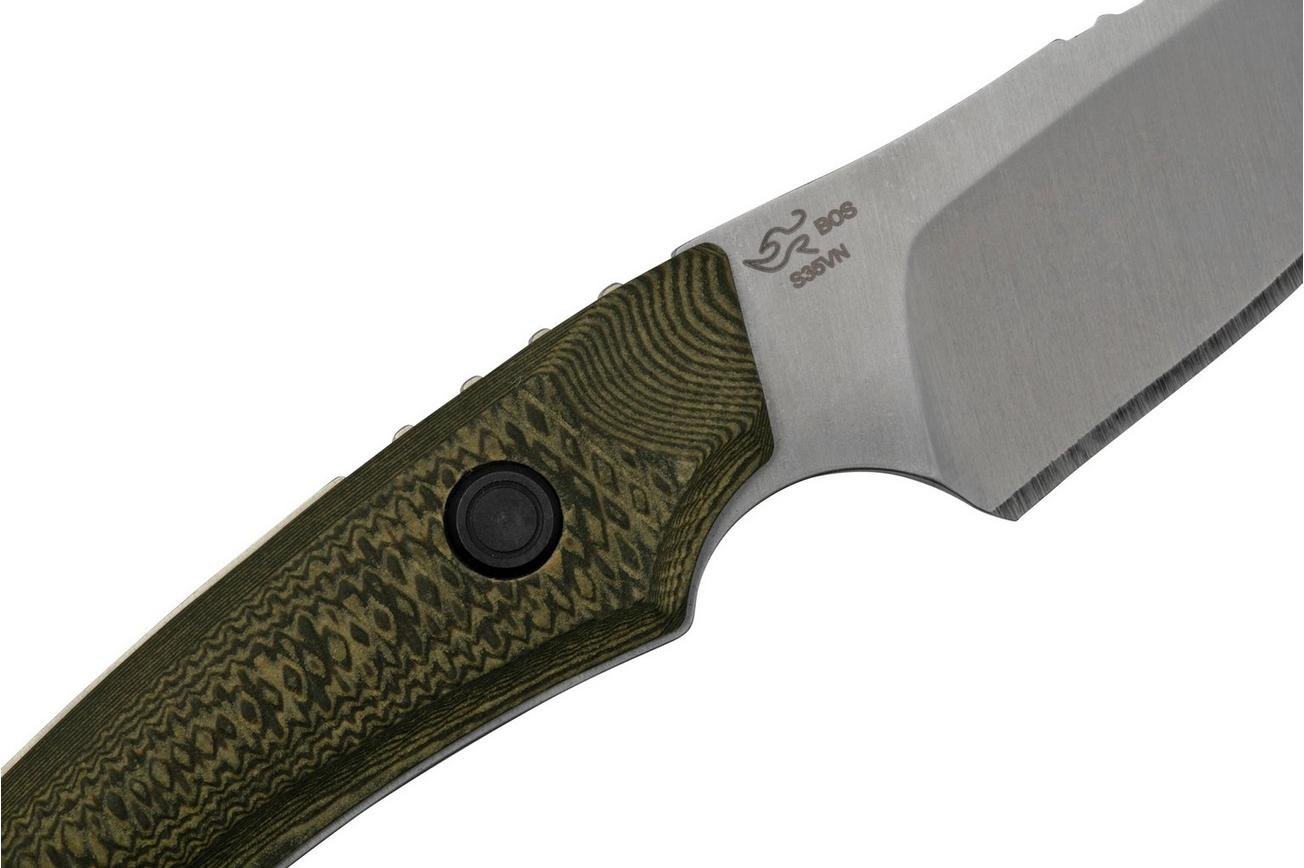 Buck Alpha Scout Pro 0662BRS Richlite, vaststaand mes