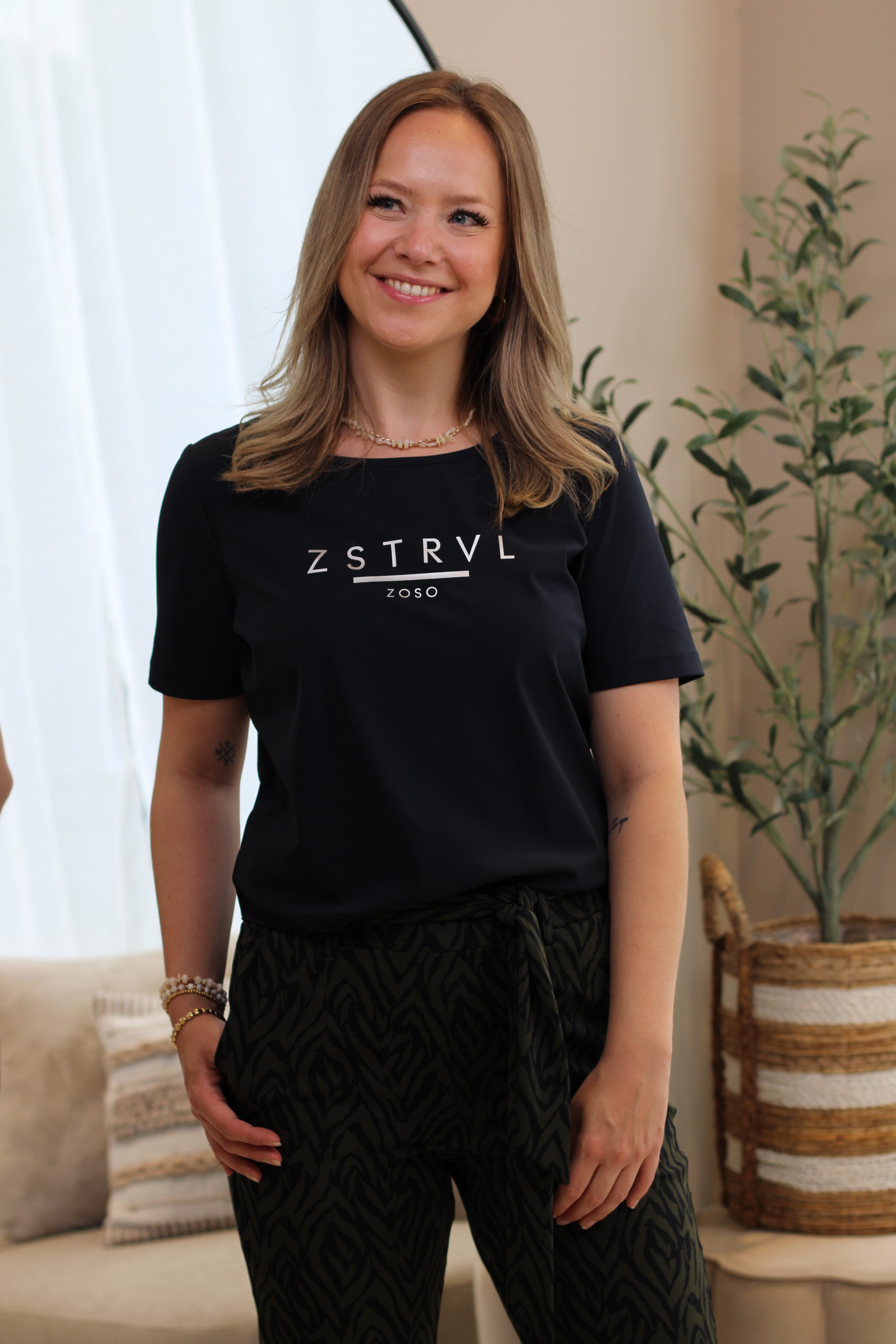 Zoso - Felicia Travel Top - Navy