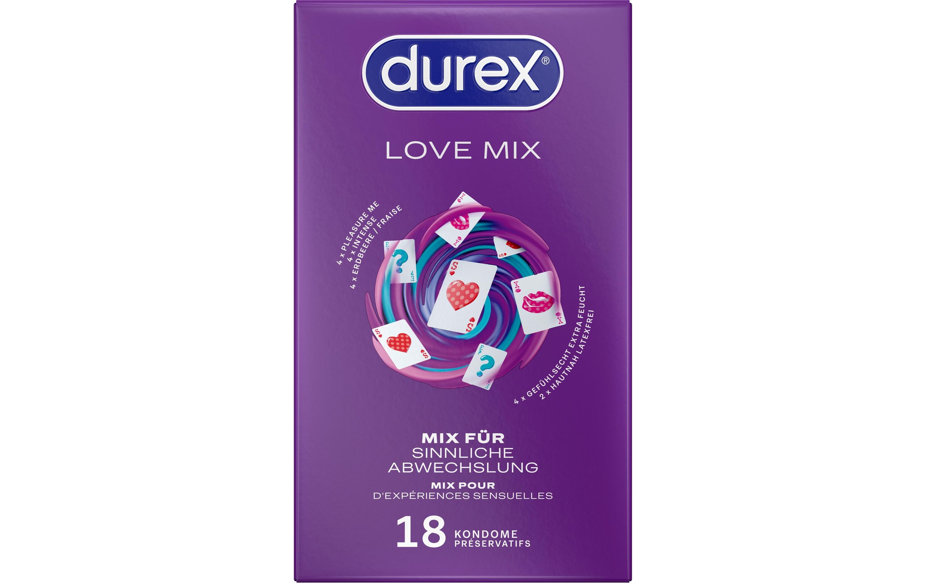 Kondome Love Mix 18 StückHochwertige Präservative zur sicheren Verhütung