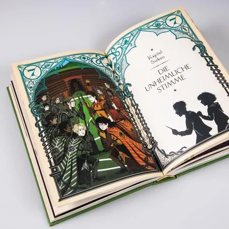 Carlsen Verlag Harry Potter und die Kammer des Schreckens (MinaLima-Edition mit 3D-Papierkunst 2)