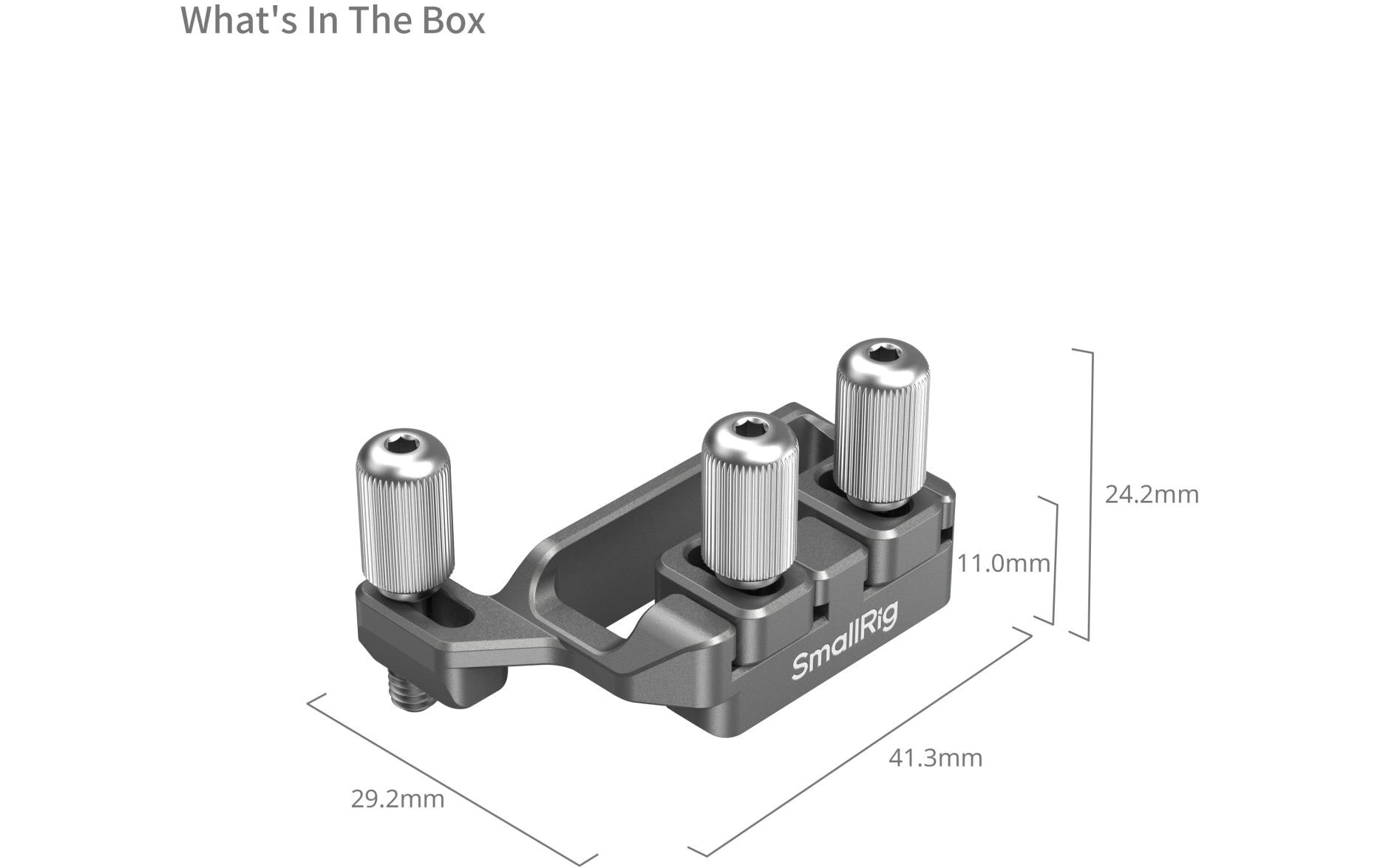 USB-C&MULTI-Kabelklemme für Sony FX3 / FX30 HawkLock-KäfigeZum Schutz der USB-C- und MULTI-Schnittstellen