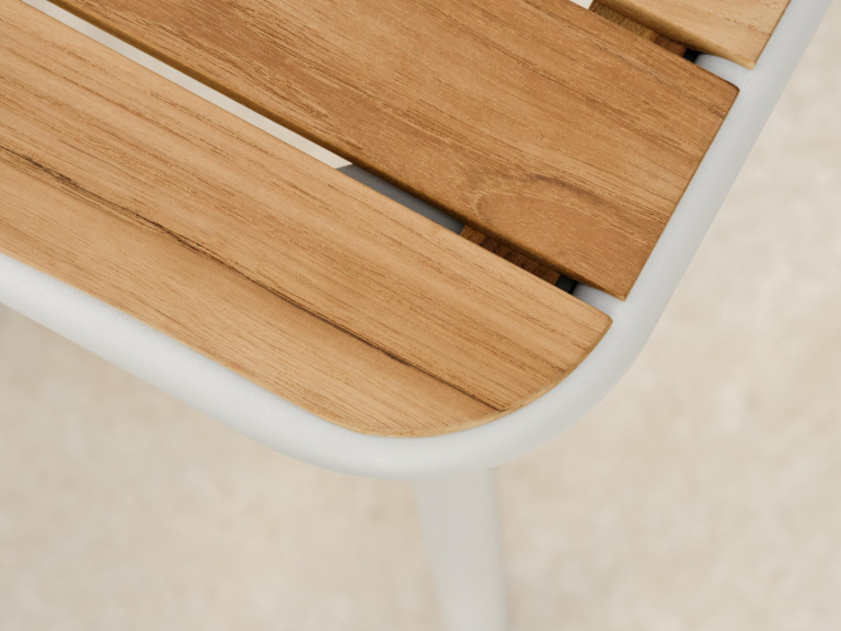Bolia Kite tuintafel 140x75cm teak/grijs