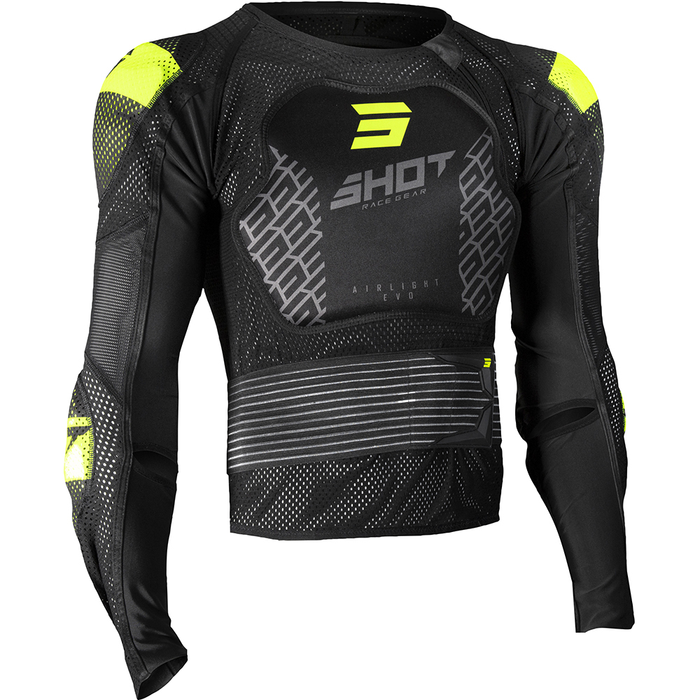 Shot - Gilet Airlight 2.0 Noir / Jaune