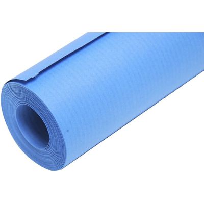 Clairefontaine - Papier cadeau kraft - 70 cm x 10 m - 65 g/m² - bleu