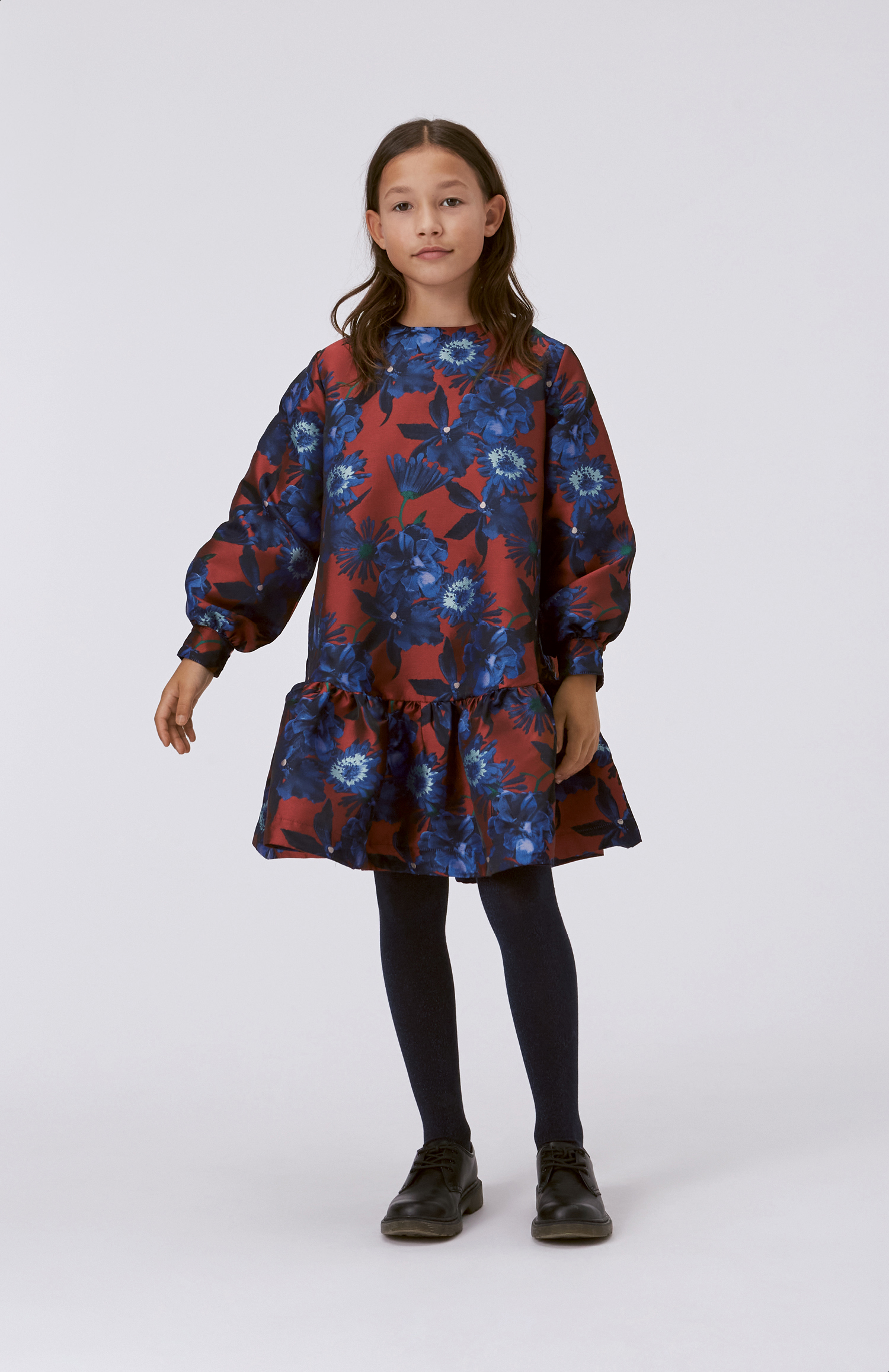 Glitter tights - Navy Sky
