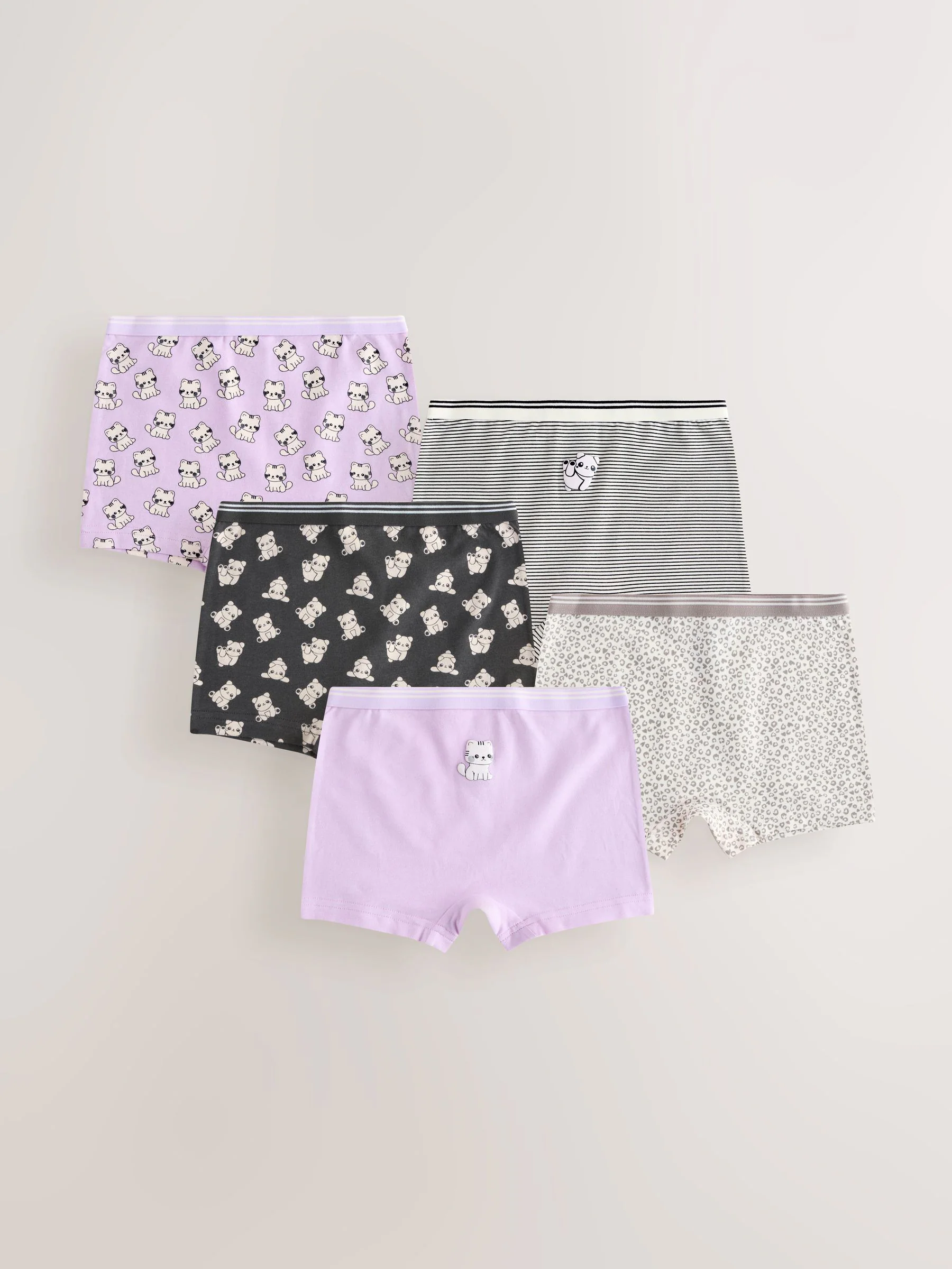 Panda - Short Briefs 5 Pack (2-16yrs)