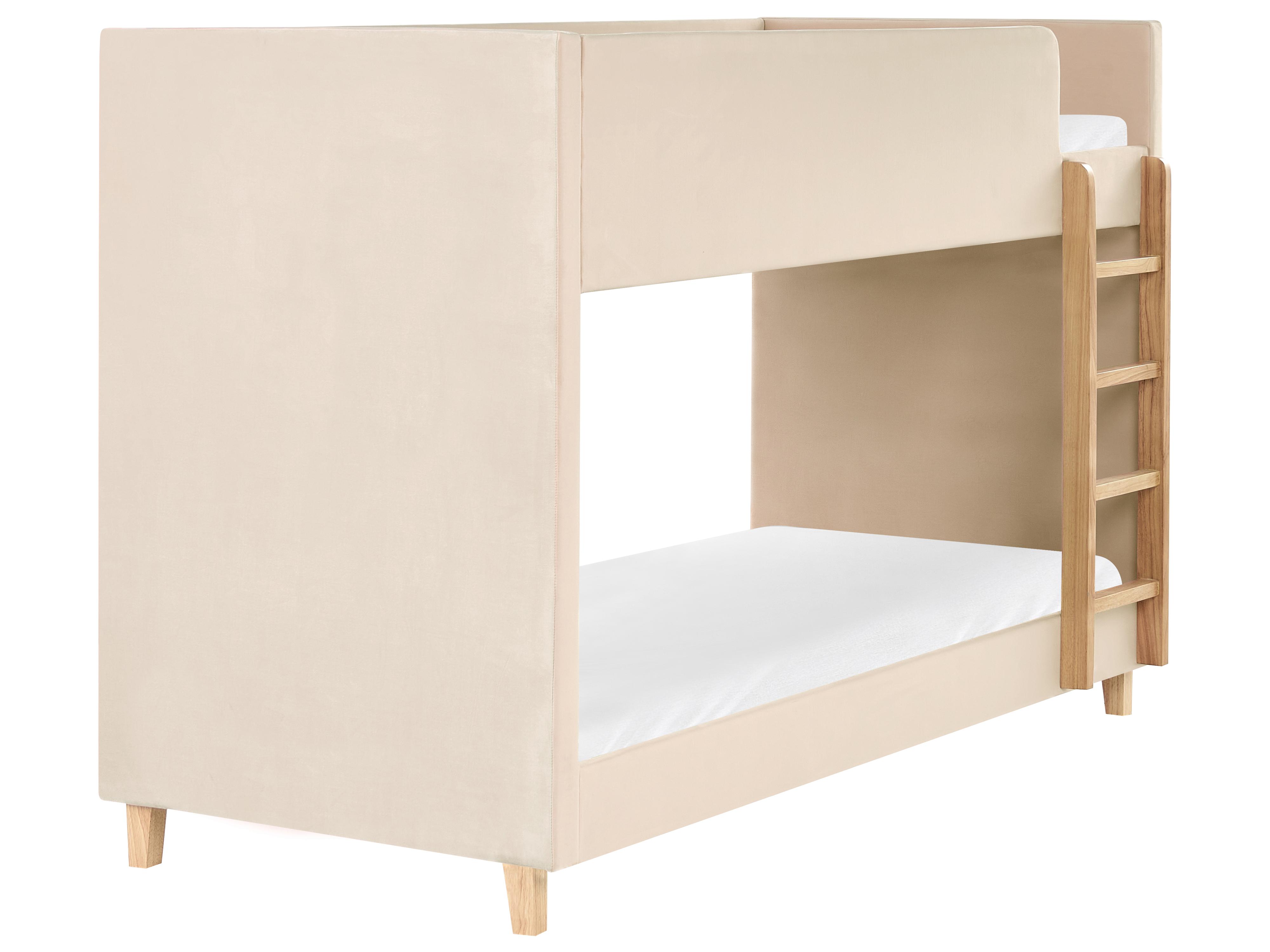 Hoogslaper Fluweel CHOCQUES 90 x 200 cm Lichtbeige