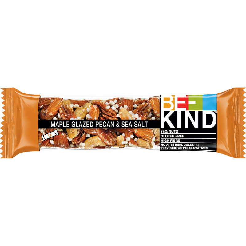 BE-KIND Nussriegel Maple Glazed Pecan Sea Salt, 40 g, 12 Stück