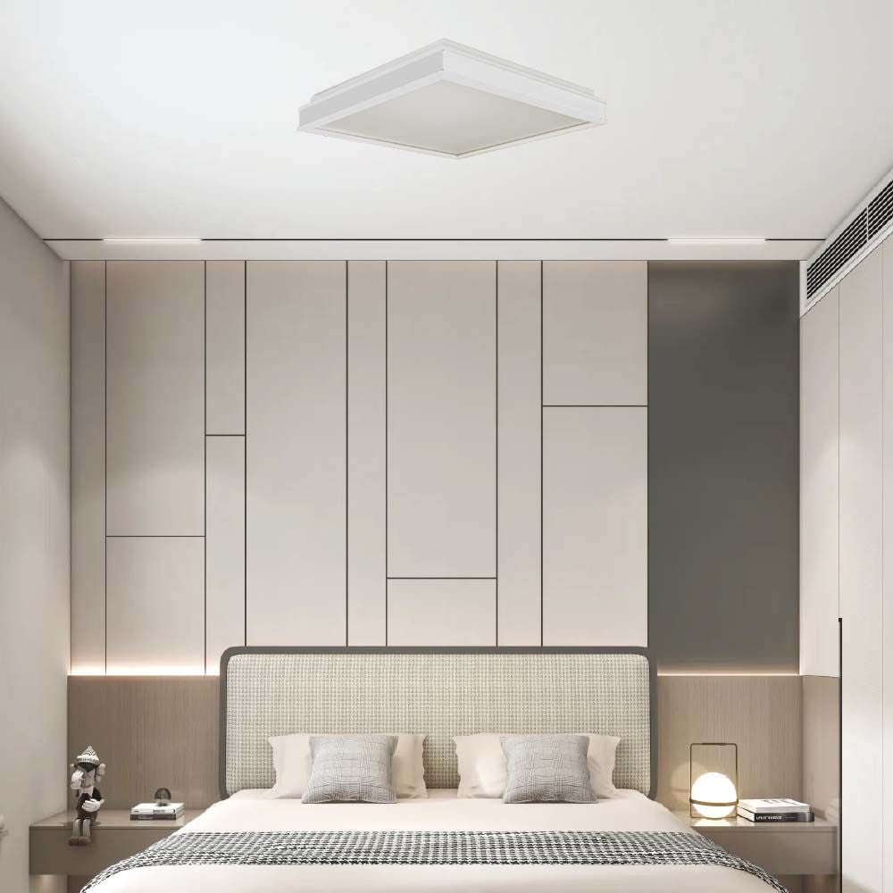 Vierkante design koepellampen - Wit - IP20 - 18W - 1490 lumen - 4000K