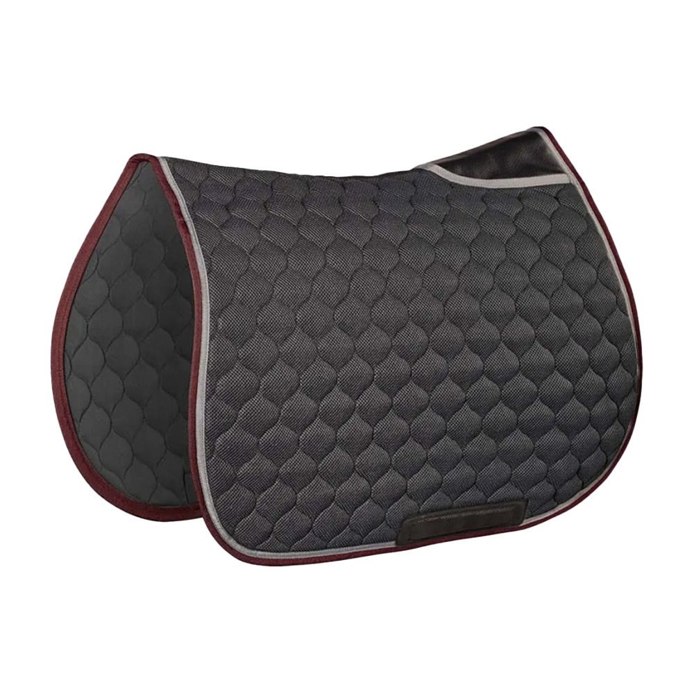 Horse Pilot SADDLE PAD - Tapis de selle black/dark red