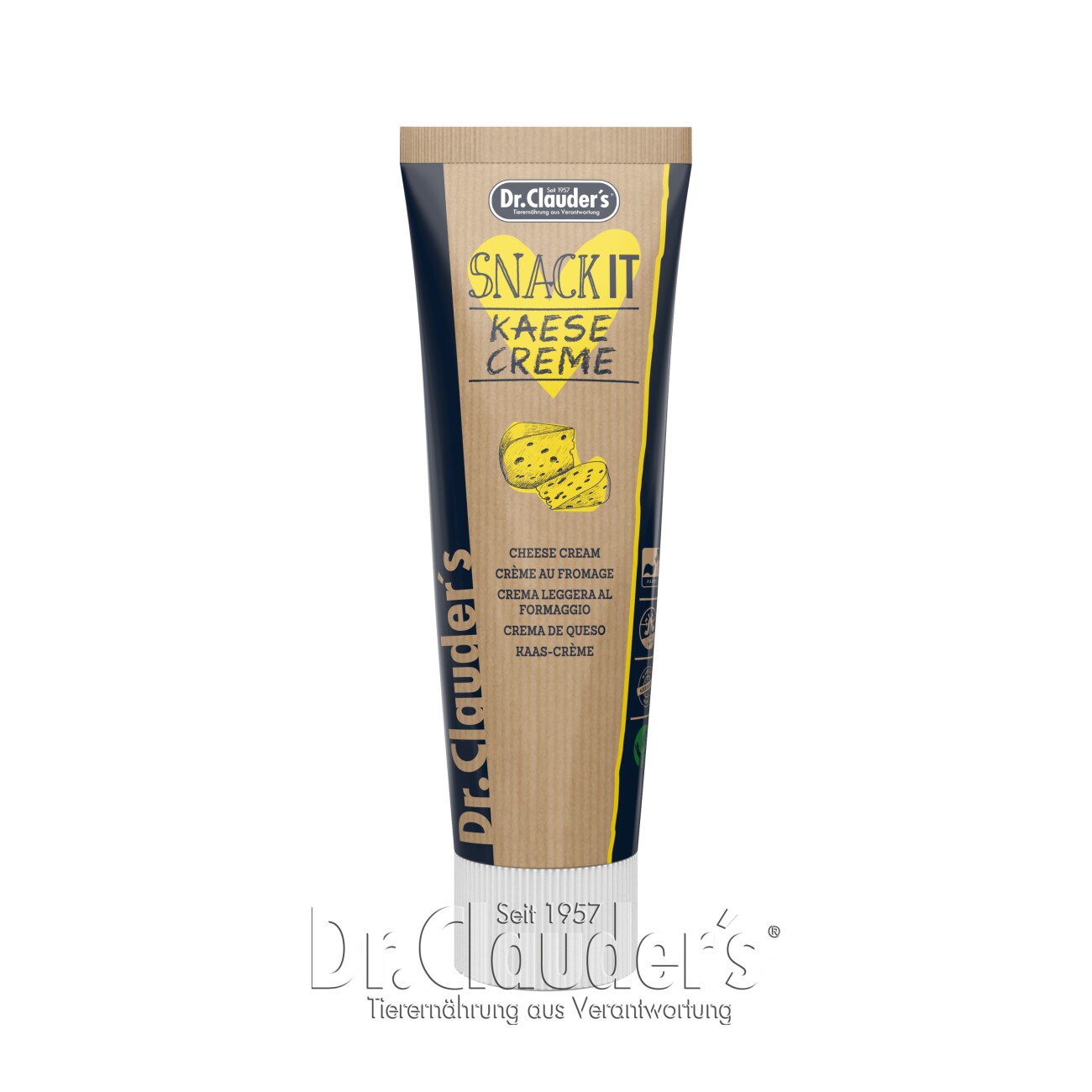 Dr. Clauder's Snack IT Käse Creme - 8x 100g