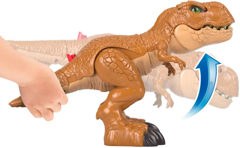 FIGURINE DINOSAURE - T-REX ATTAQUE JURASSIC WORLD IMAGINEXT