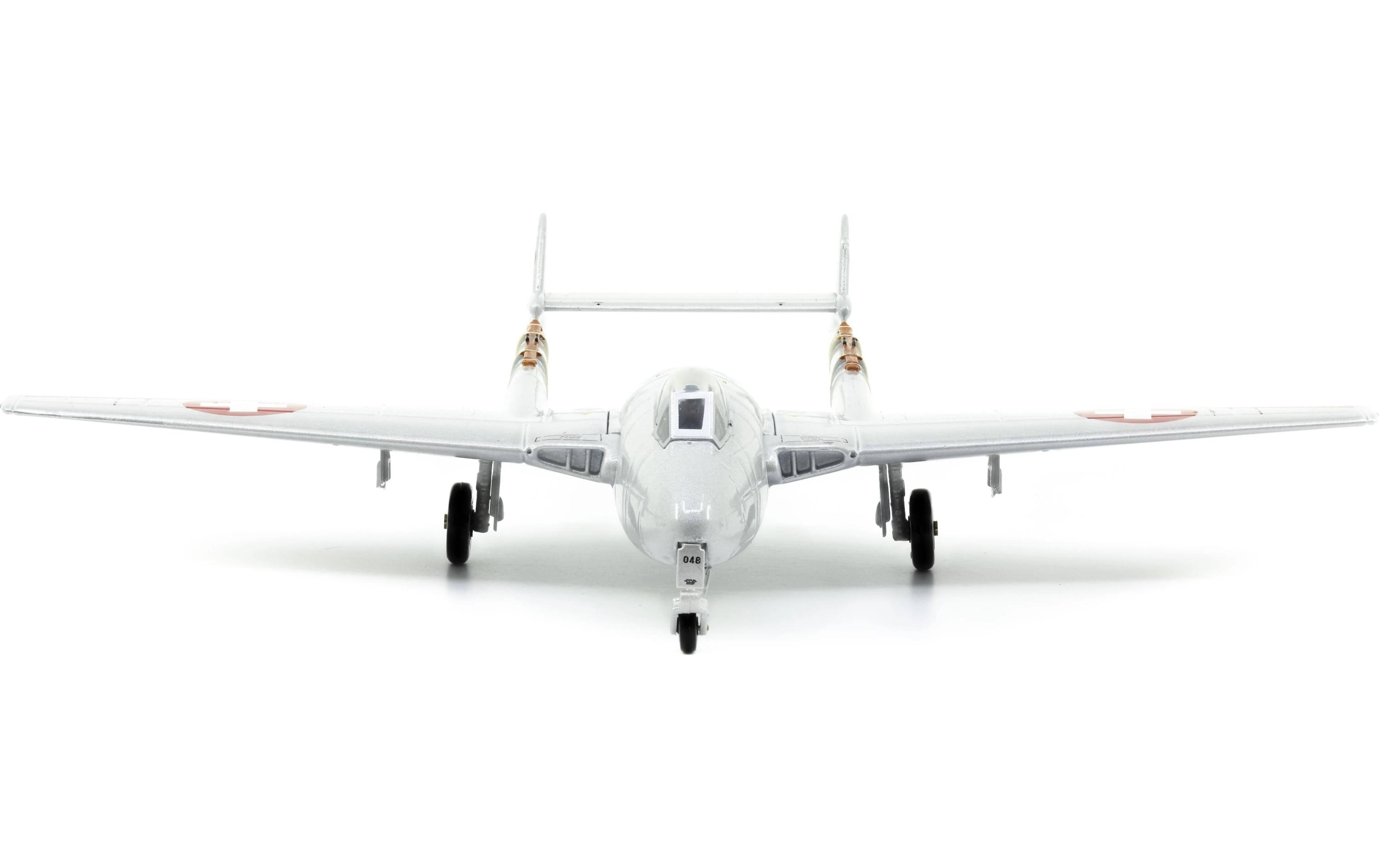 Vampire DH-100 Mk.6 J-1048 1:72Modellflugzeug