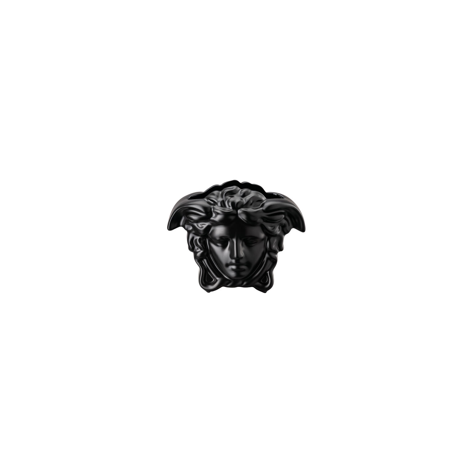 Medusa Grande Black Vase 9 cm