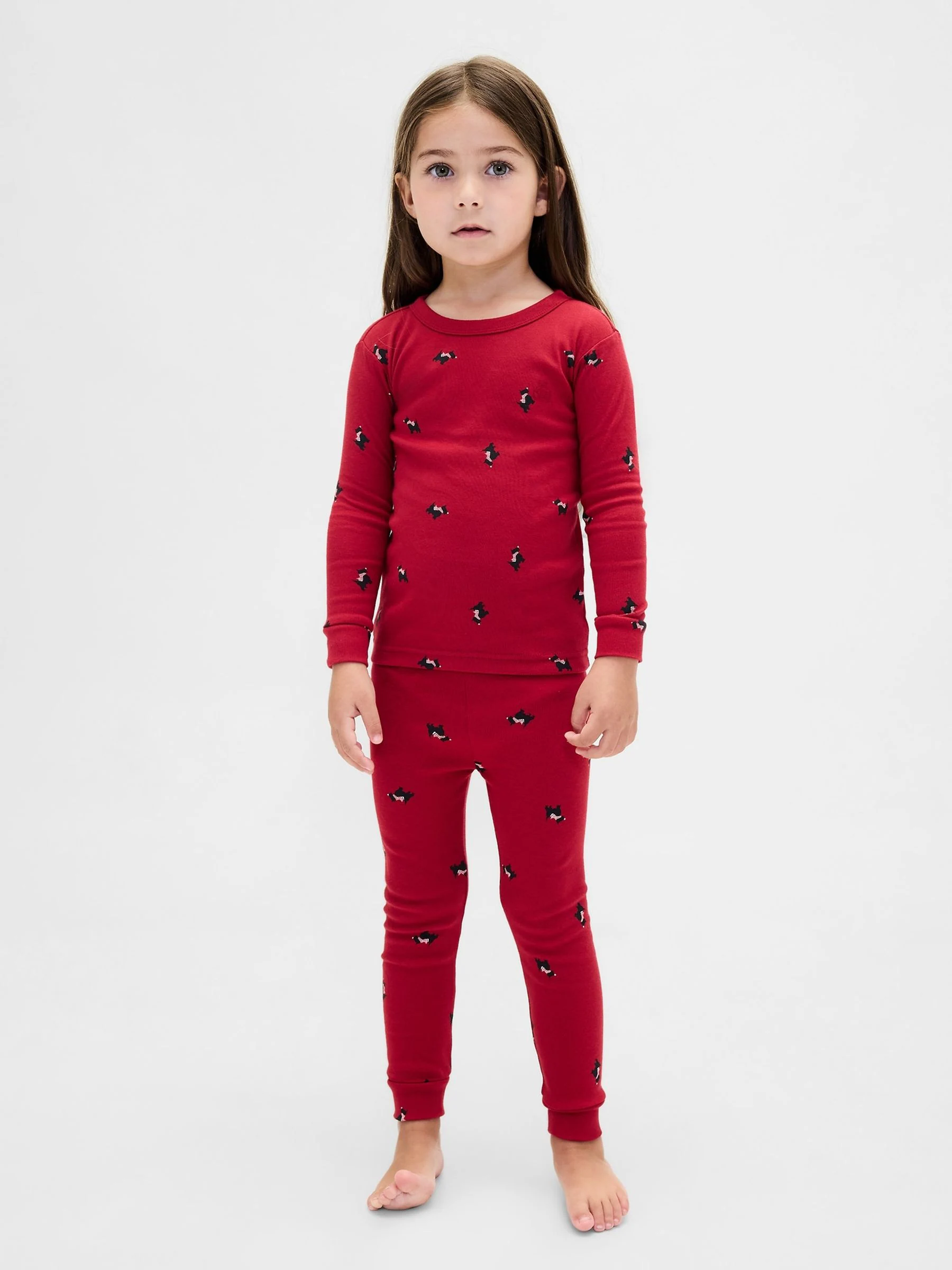 Gap Bijpassende Familie Kerstmis Katoenen Pyjama's (6mnd -5jr)