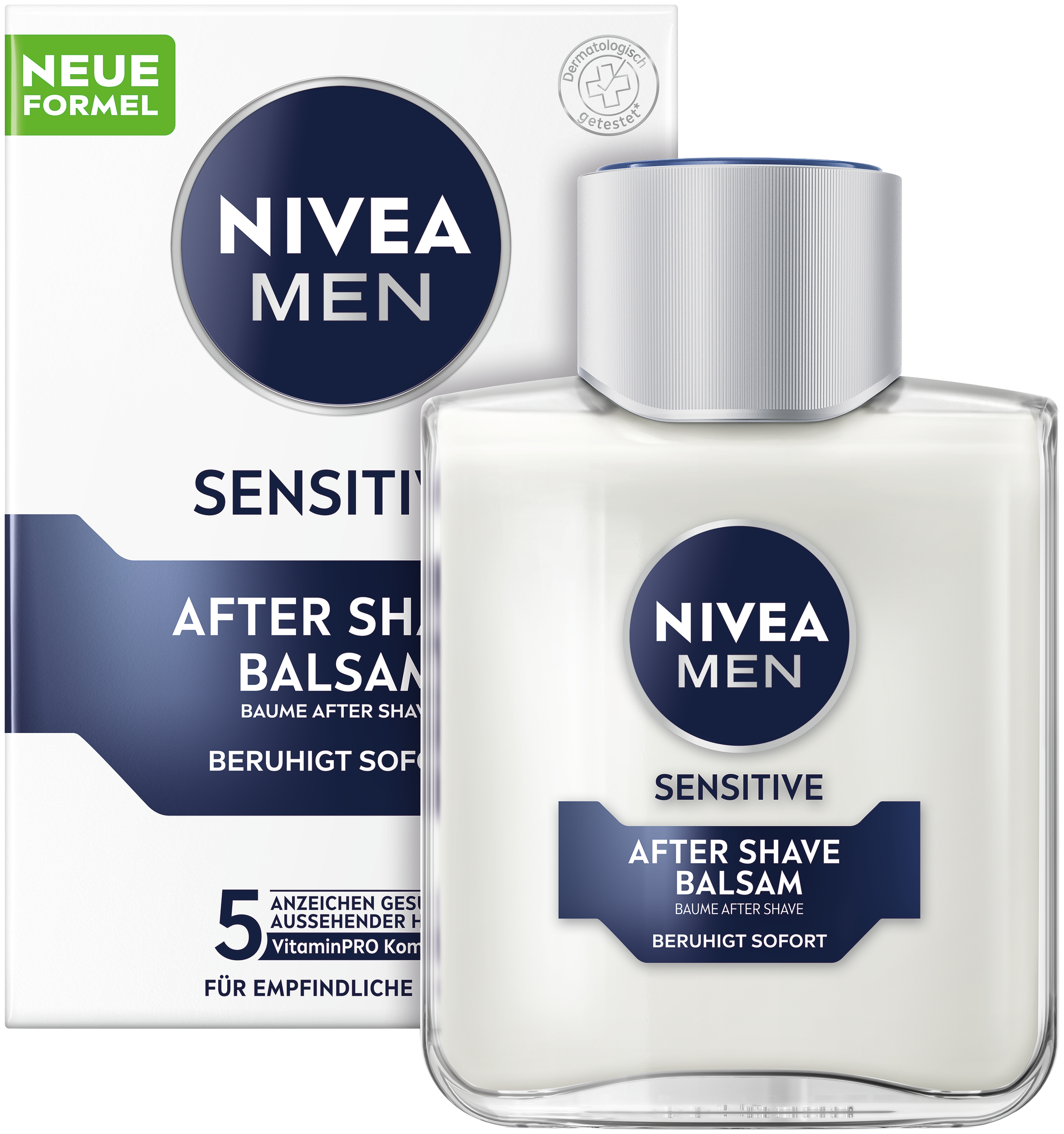 Nivea MEN After Shave Balsam<br>100 ml, Flasche, Balsam, Sensitive