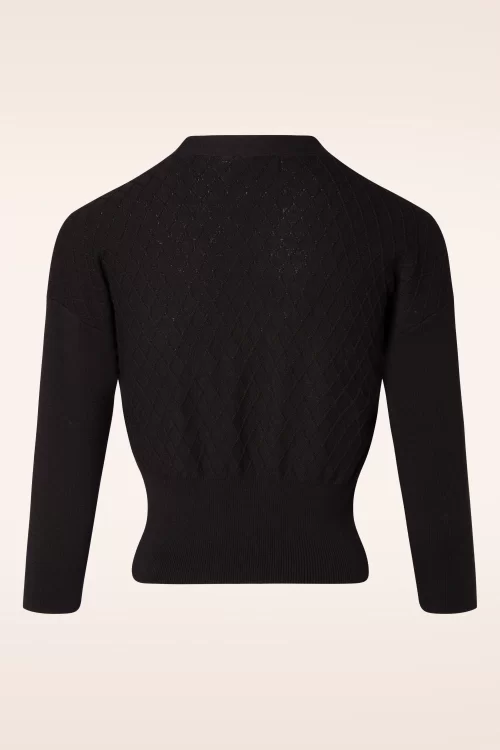 Banned Retro Emily vest in zwart