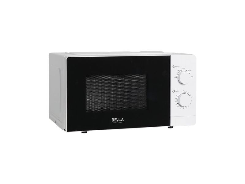 Berger Lanz Mikrowelle mit Grill MW20P71 Schwarz/Weiss Mikrowelle mit Grillfunktion