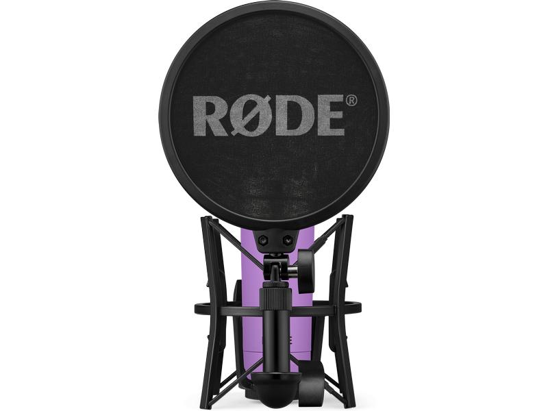 Rode Kondensatormikrofon NT1 Signature Series Purple Grossmembran-Kondensatormikrofon mit Nierencharakteristik