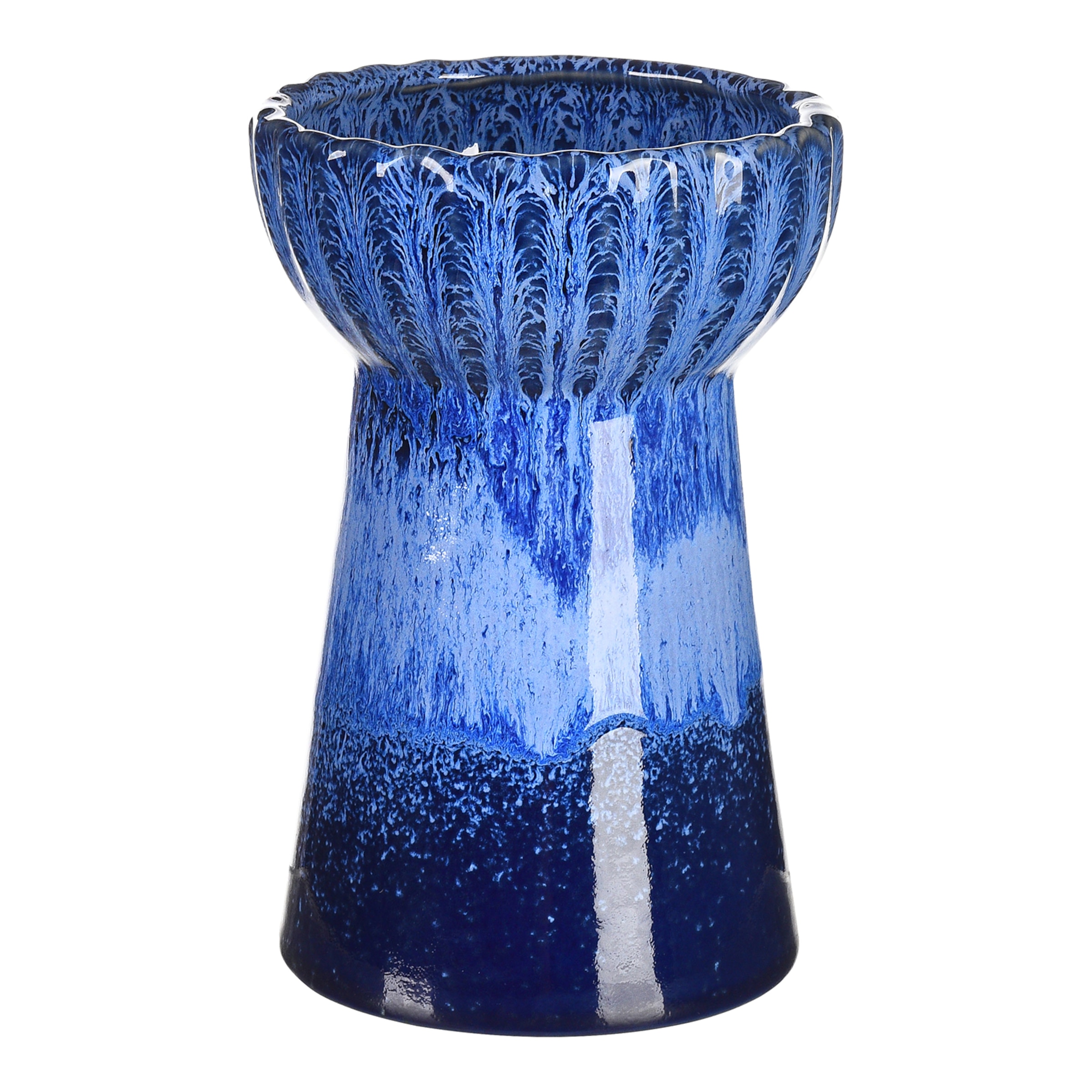 blau, ⌀ 10 x H 15,5 cm