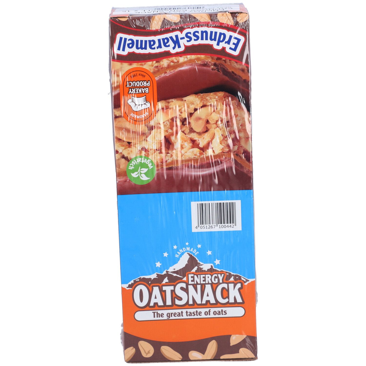 OatSnack Energy Riegel Erdnuss-Karamell