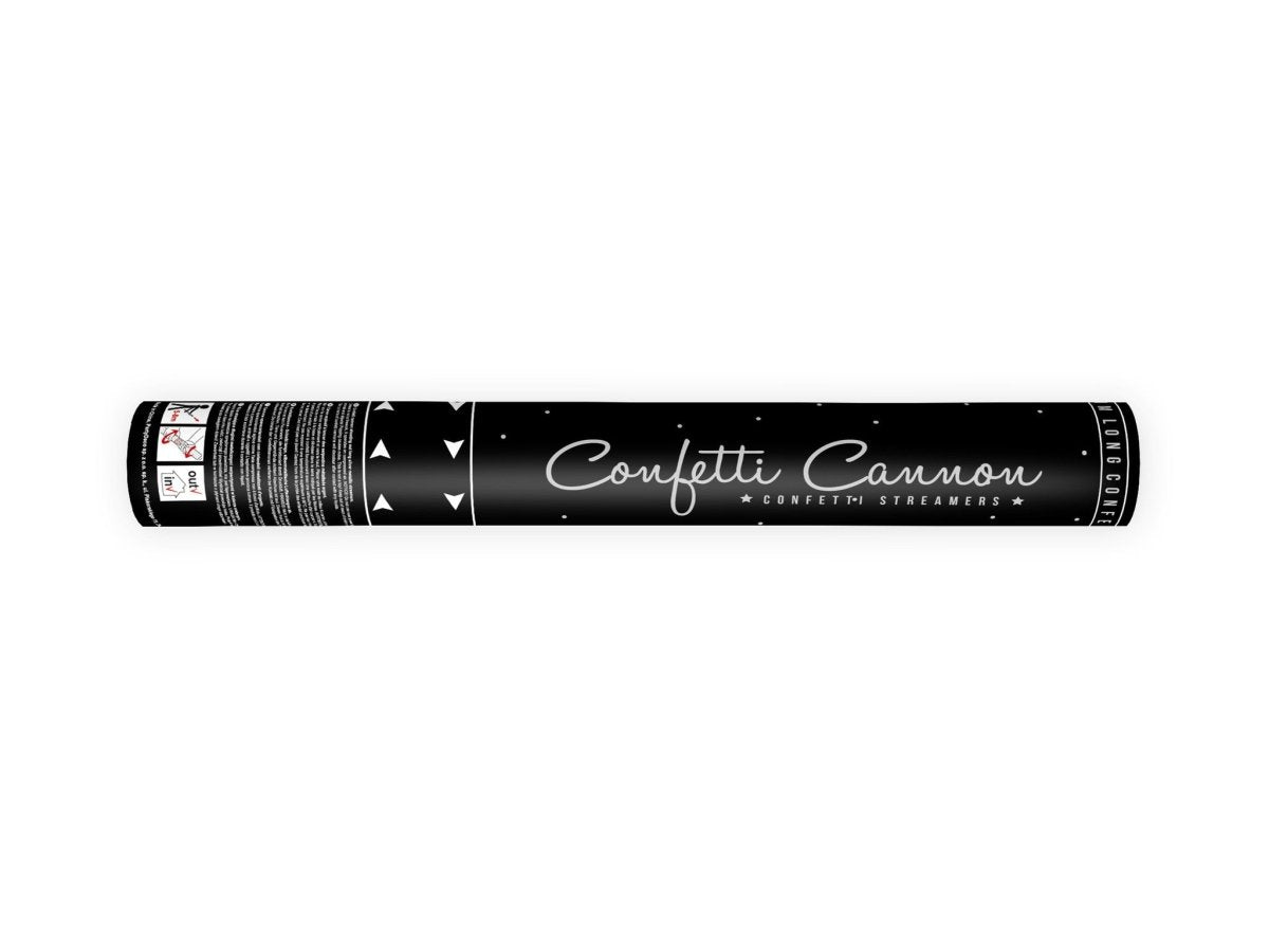 Confetti Kanon Serpentine Zilver 40cm