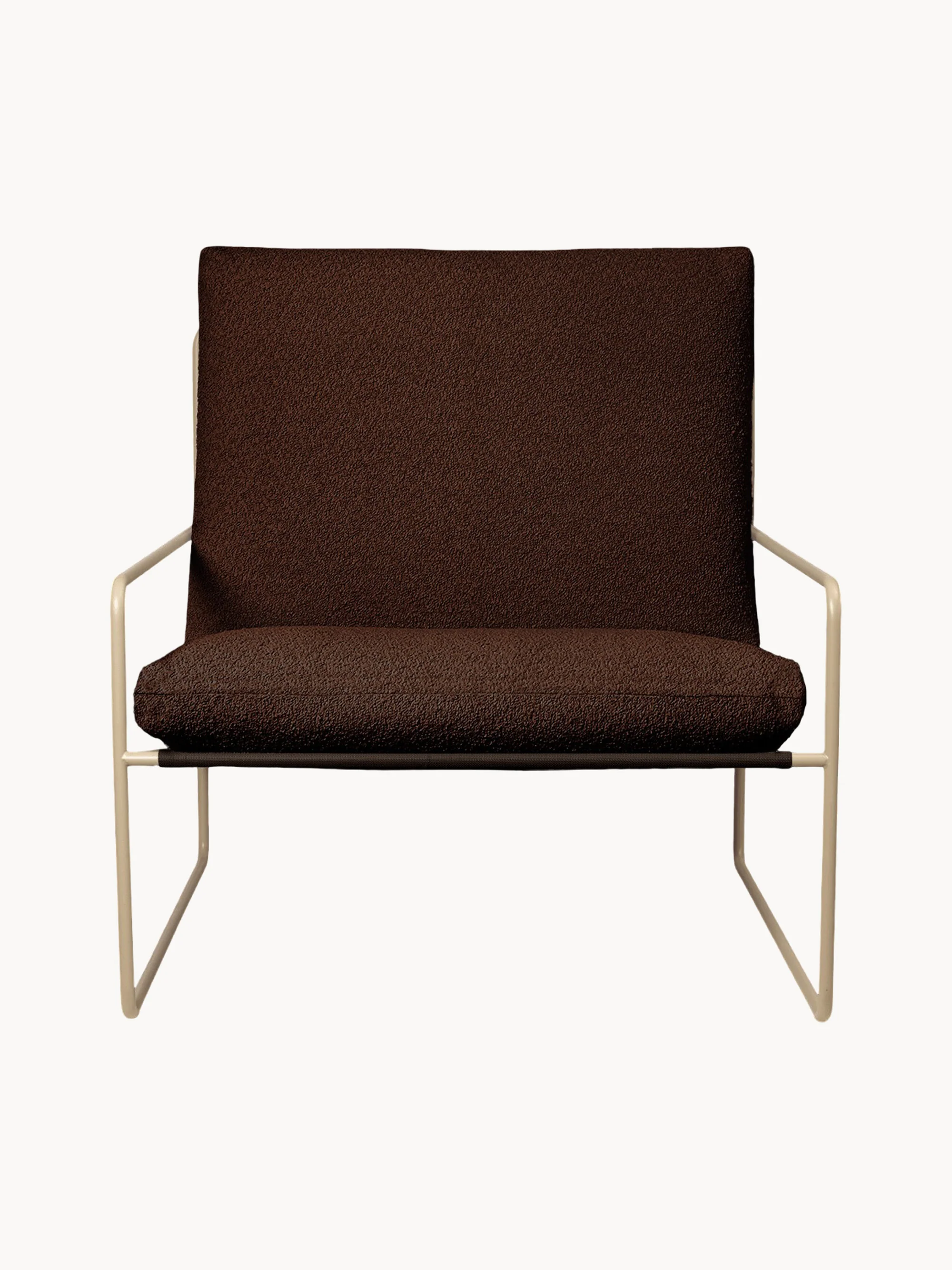 Bouclé tuin loungefauteuil Desert