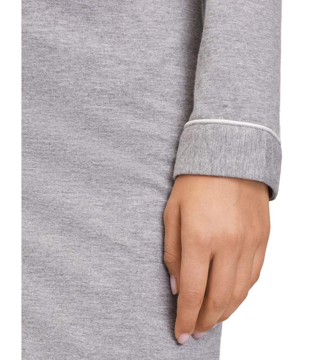 Chemise de nuit manches longues Classic Lascana