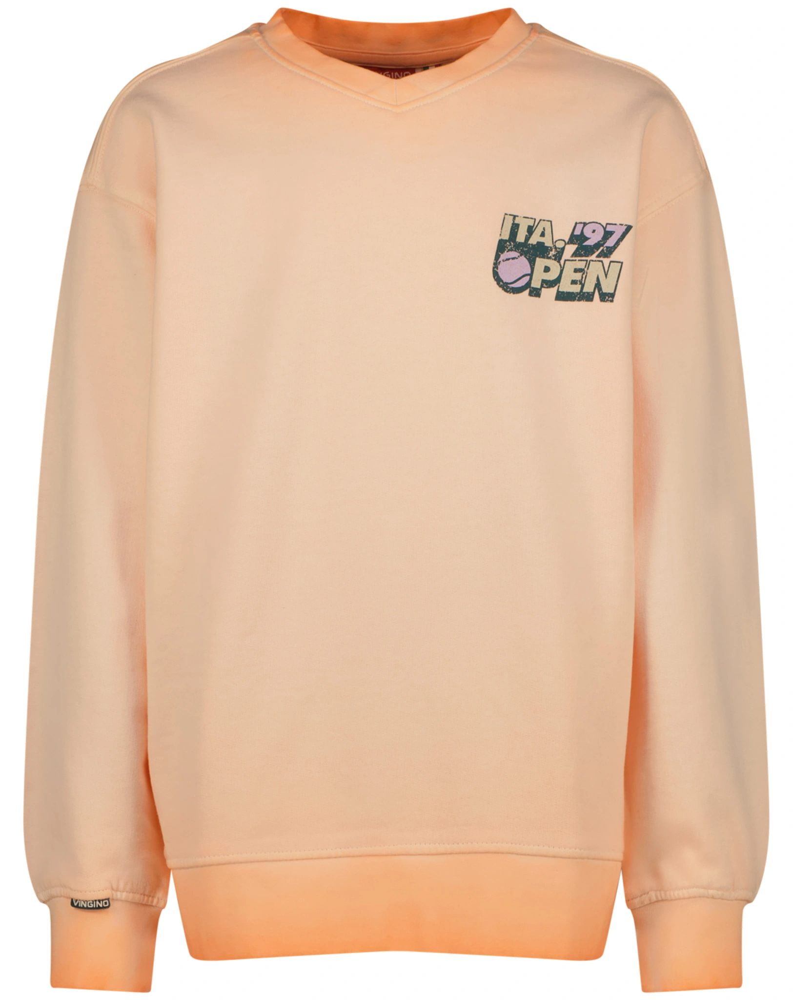 Sweatshirt NEOR in soft neon orange