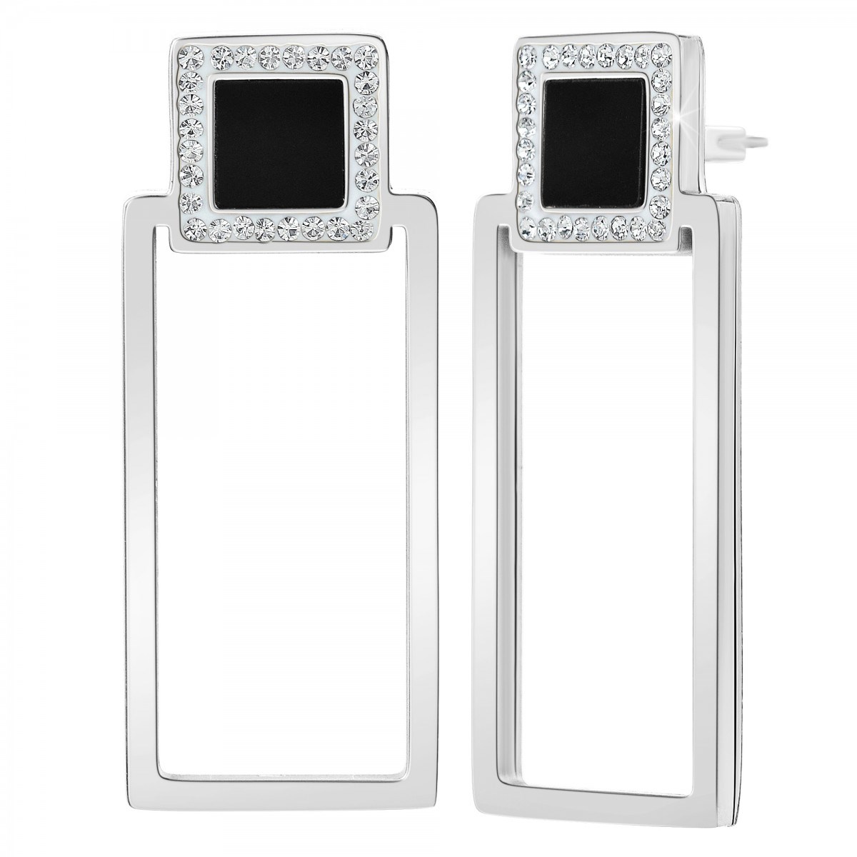 Boucles d'oreilles SC Crystal ornées de Cristaux scintillants