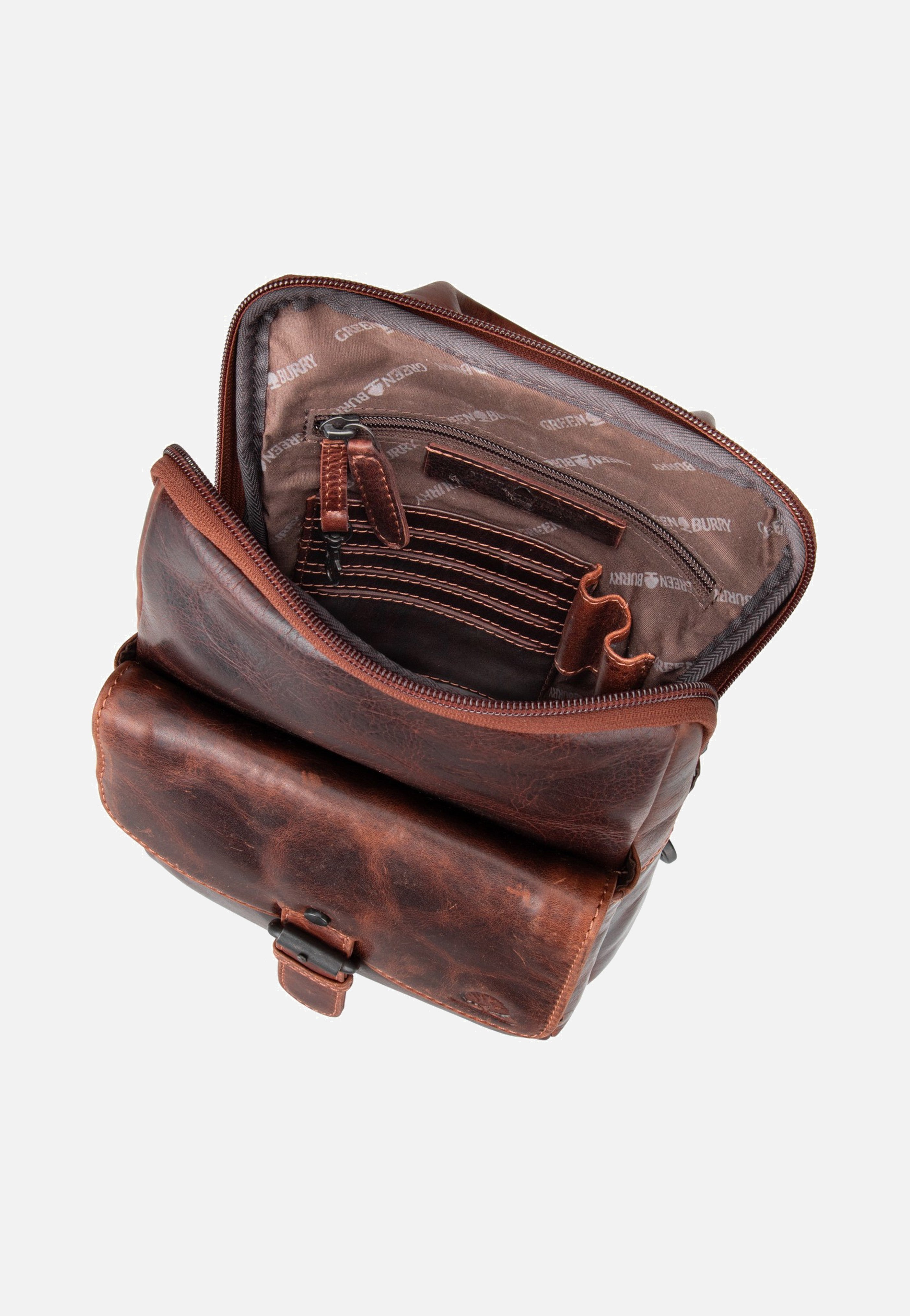 Rugged Body-Crossover Bag I Teak Brown - Crossbody Bag