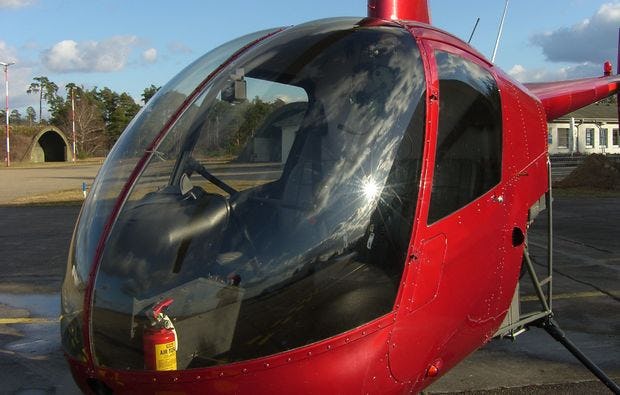 Hubschrauber-Rundflug ab Kamenz bei als Geschenk