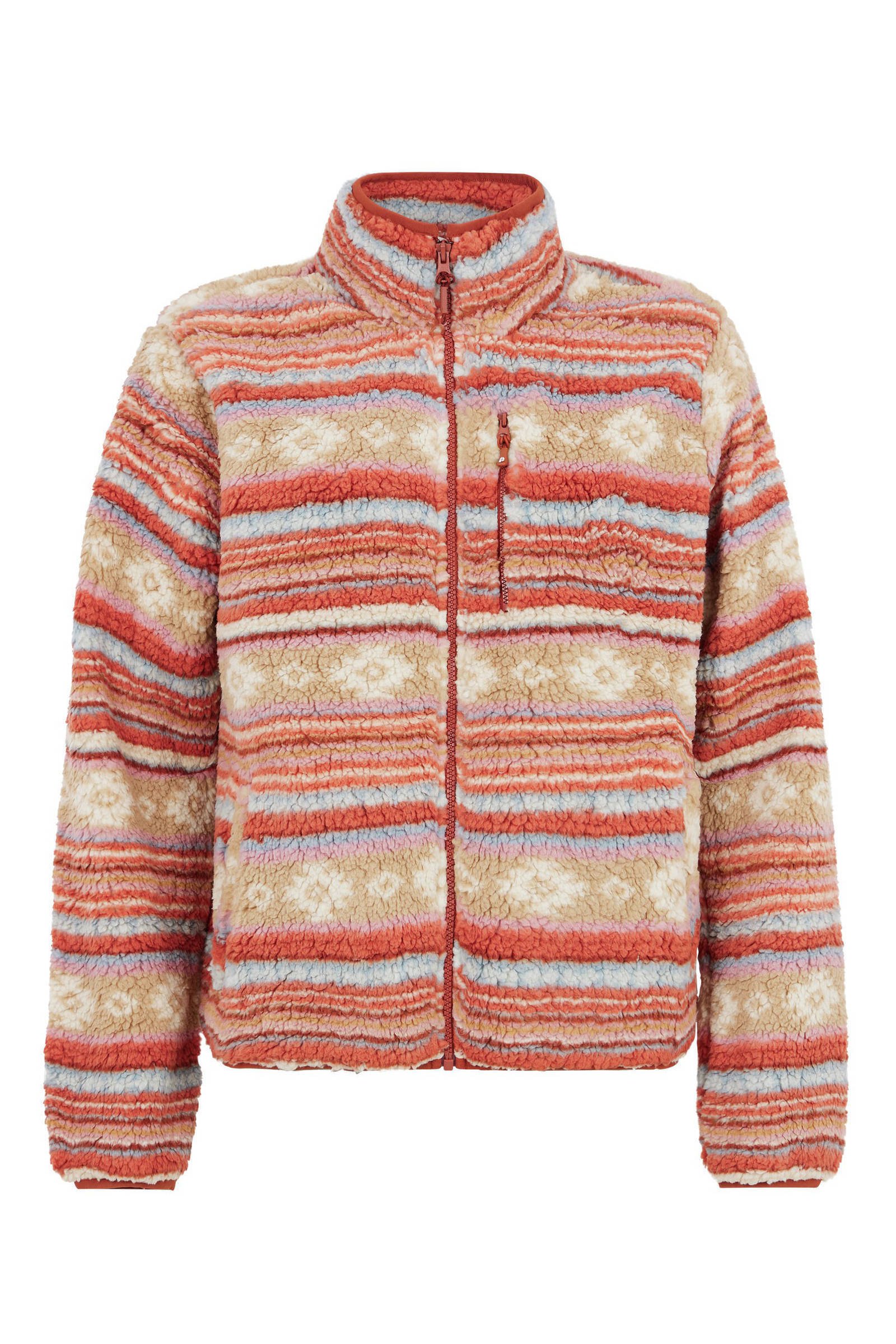 Protest fleece vest PRTARAI bruin/multi