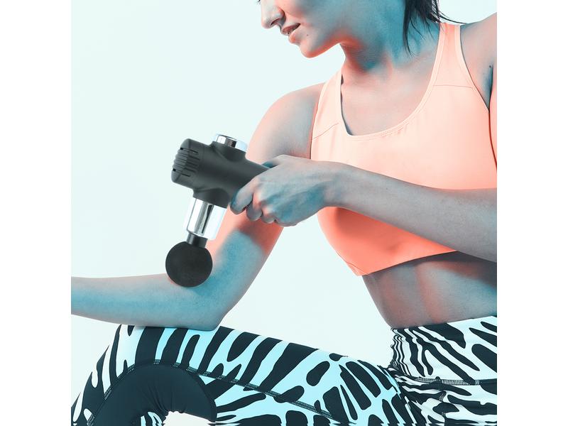 Bodi-Tek Massage Pistole Mini Deep Tissue Massagegerät für Sportlerinnen und Sportler