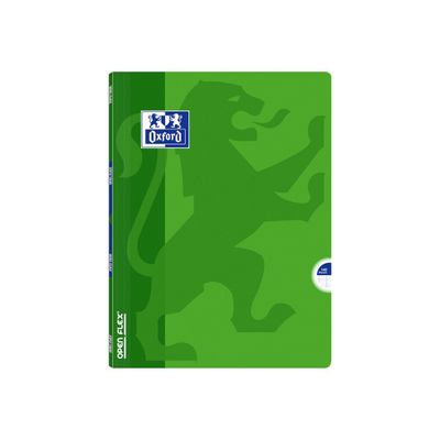 Oxford Openflex - Cahier polypro 24 x 32 cm - 140 pages - grands carreaux (Seyes) - disponible dans différentes couleurs