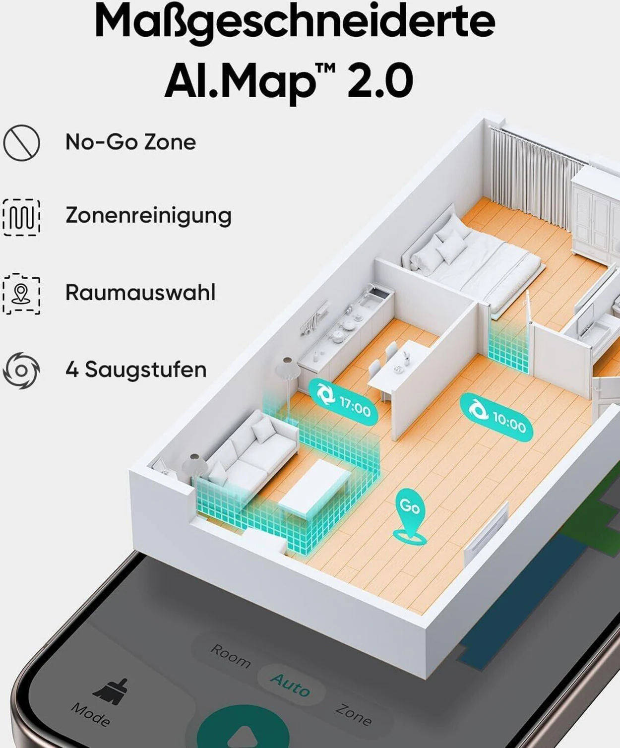 Eufy L60 Hybrid EU Version schwarz Wischroboter