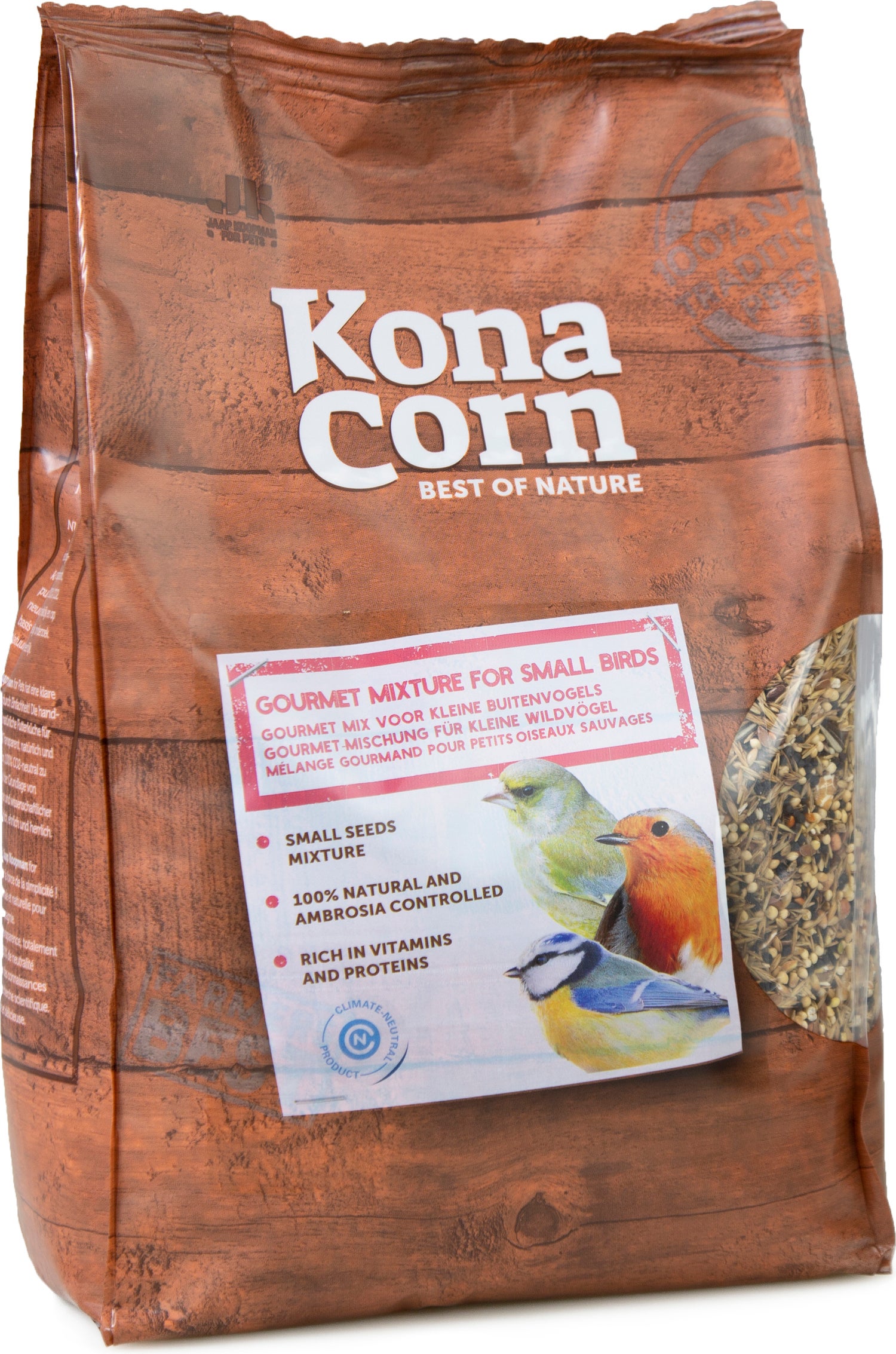 KonaCorn tuinvogelvoer gourmet mix 1,8 kg