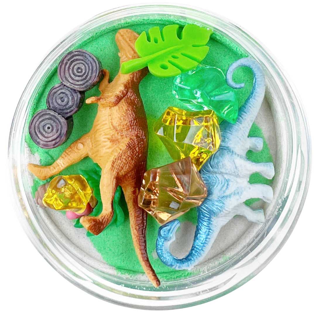 invitation to imagine magic sand surprise pot - dinosaur
