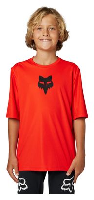 Maillot Manches Courtes Fox Ranger Enfant Rouge