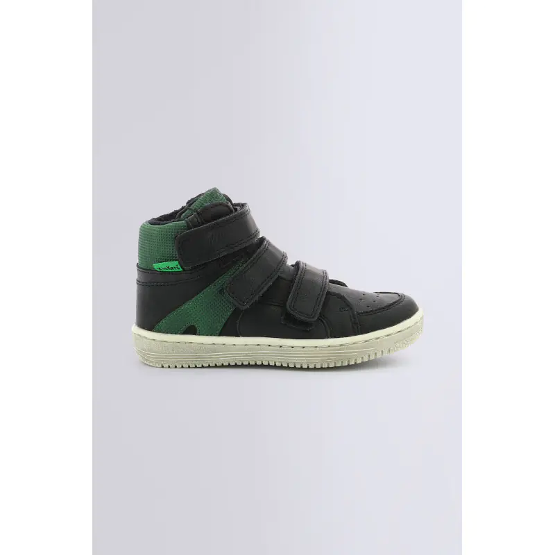 LOHAN NOIR VERT (28-39) SNEAKERS HAUTES Synthétique Garçon