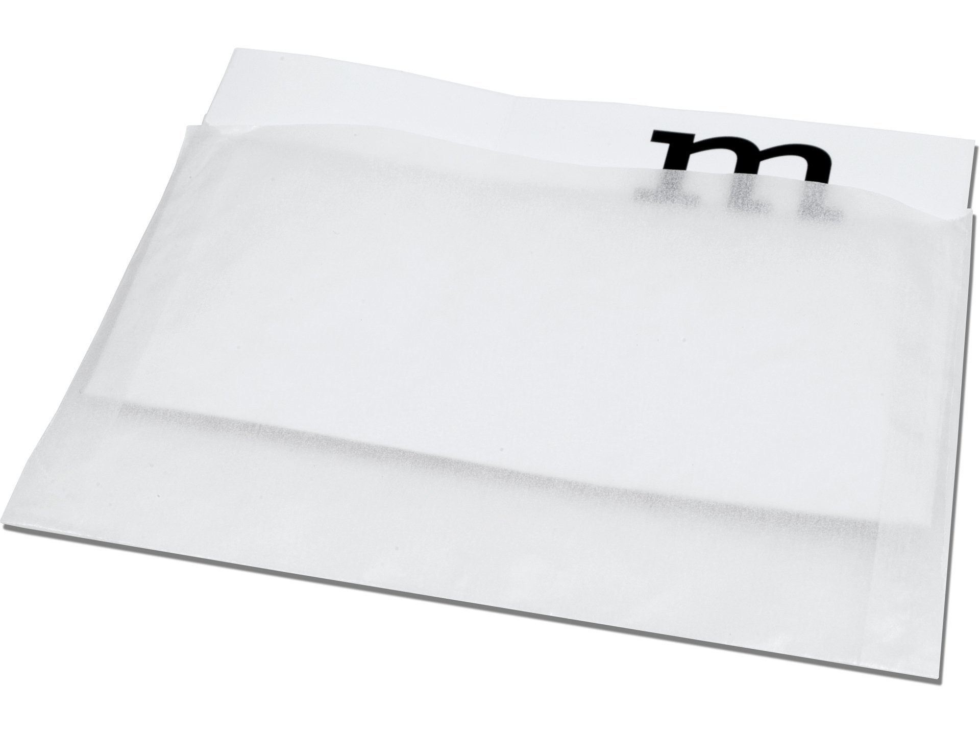 Schutzhüllen Pergamynpapier, transluzent, farblos