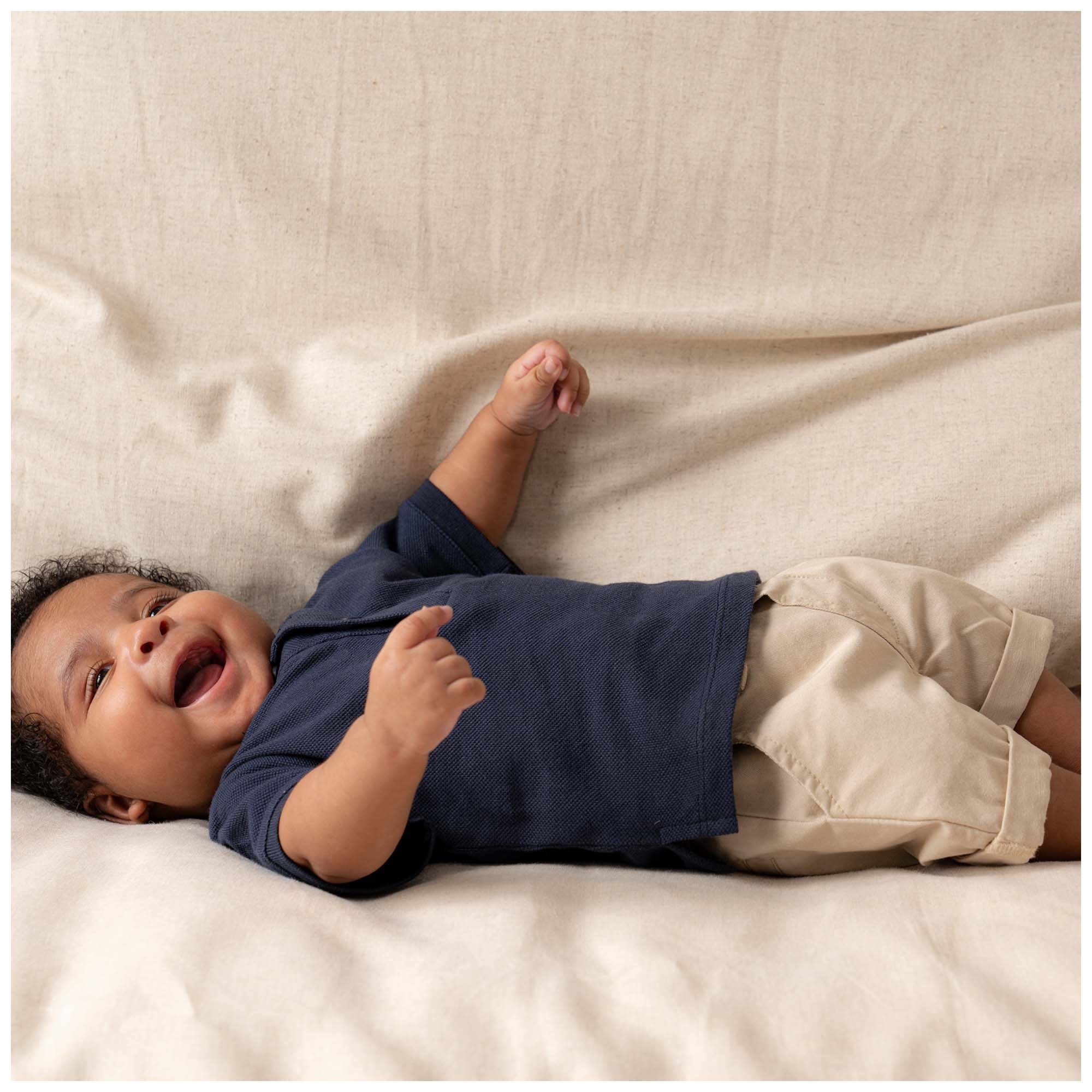 Prénatal baby short  effen beige