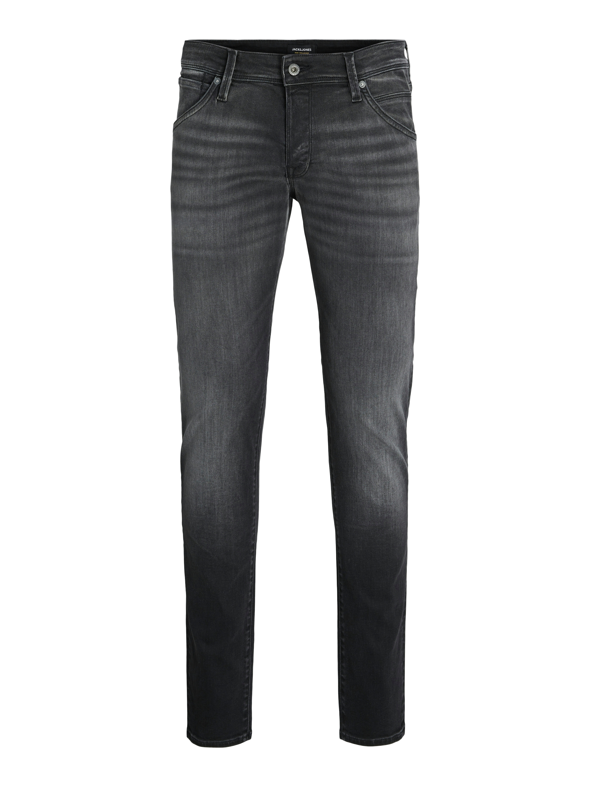Jack & Jones Slim-fit-Jeans »JJIGLENN – Jeans mit Stretch, niedriger Leibhöhe und Taschen«, used, modisch, slim fit, Denim/Jeans
