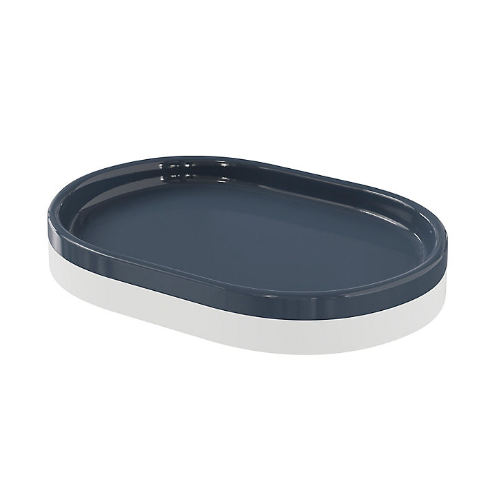 Porte savon Koros blanc et nuit GoodHome